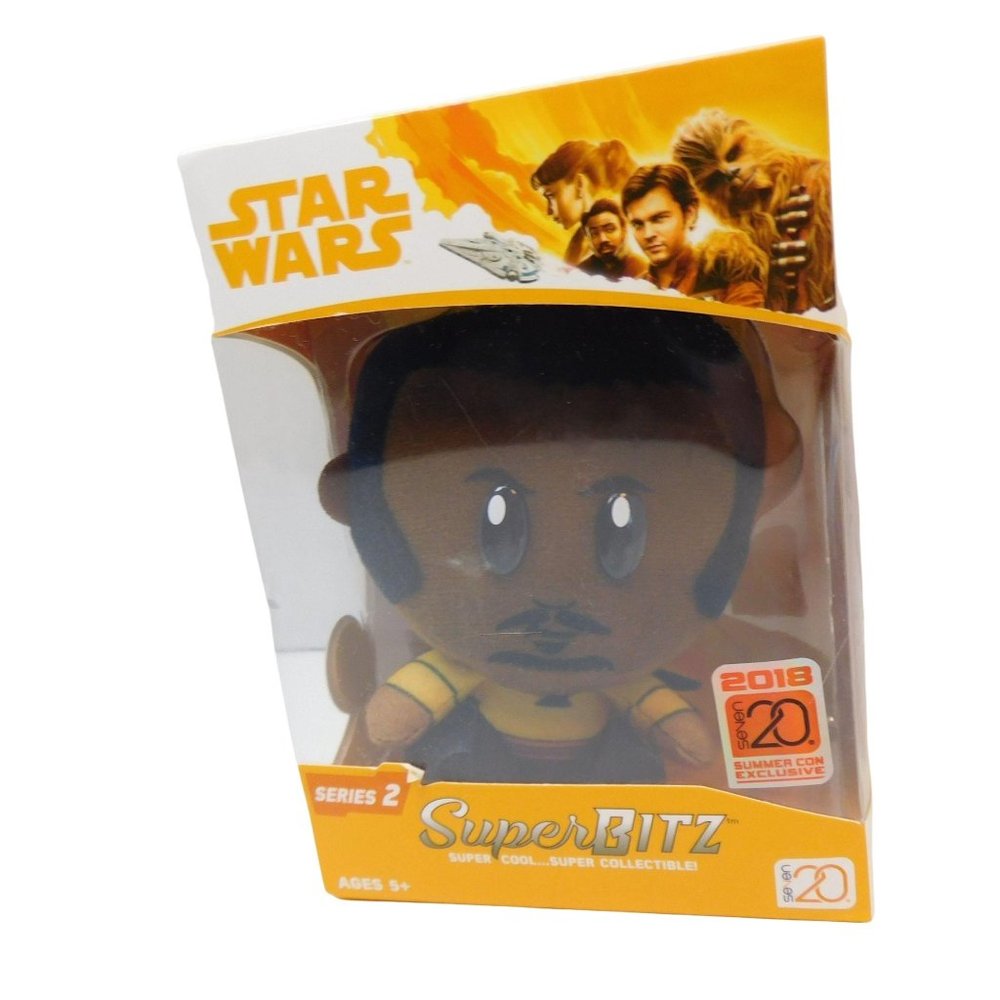 Star Wars Super Bitz Lando Carlissian San Diego Comicon International Plush Toy
